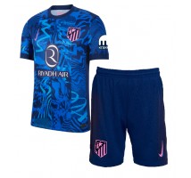 Atletico Madrid Koszulka Trzecia dzieci 2024-25 Krótki Rękaw (+ krótkie spodenki)